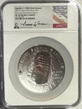 Vintage Vault: 2019-P Apollo 11 50th Anniv 5 oz .999 $1 NGC First 5 oz Commemorative PF70 UCAM Thomas Uram Hand Signed