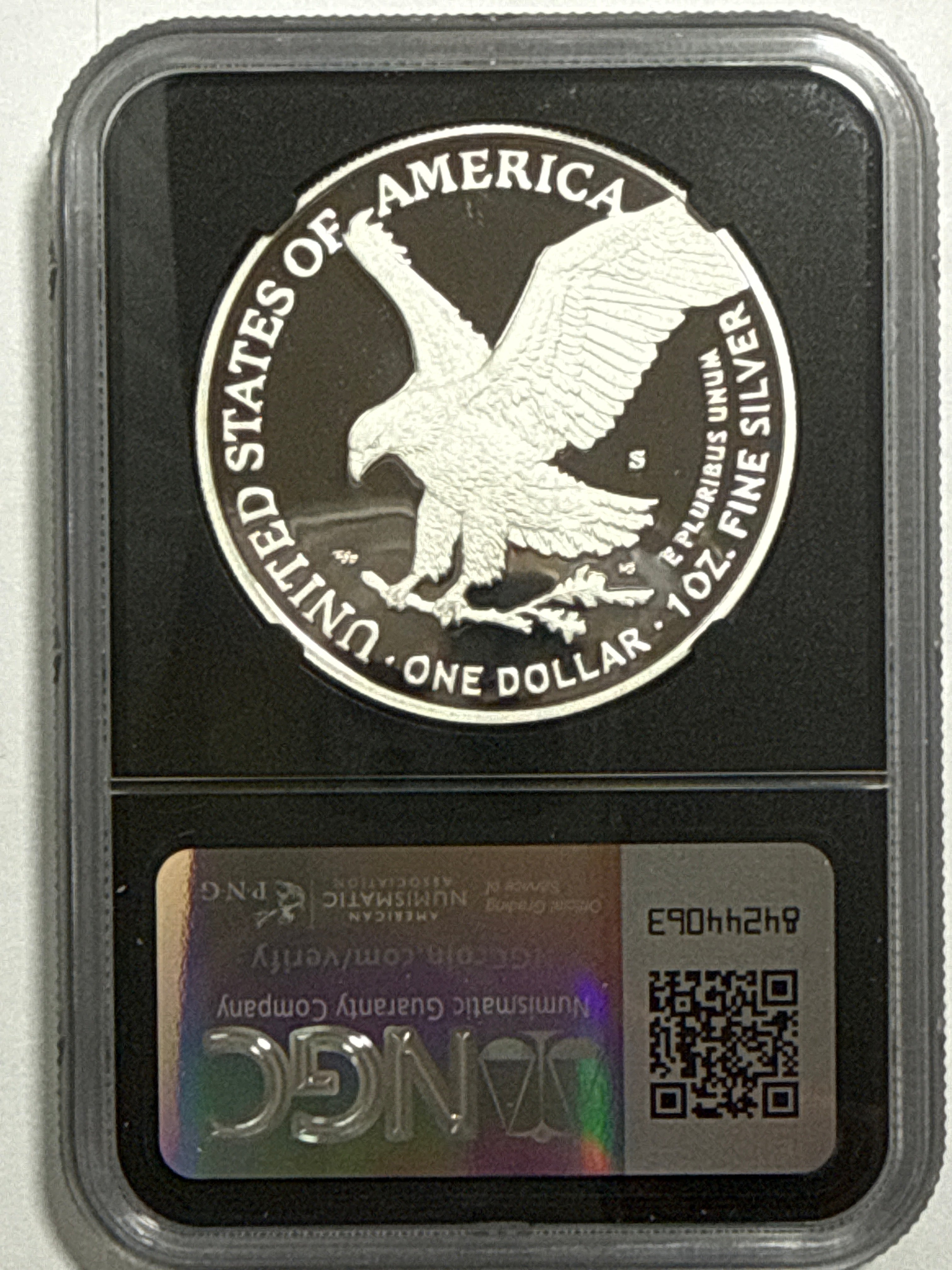 2023-S American Silver Eagle NGC/PCGS FDOI PF70 UCAM/PR70 DCAM Mercant/Gaudioso/Jones/Ryder/Damstra