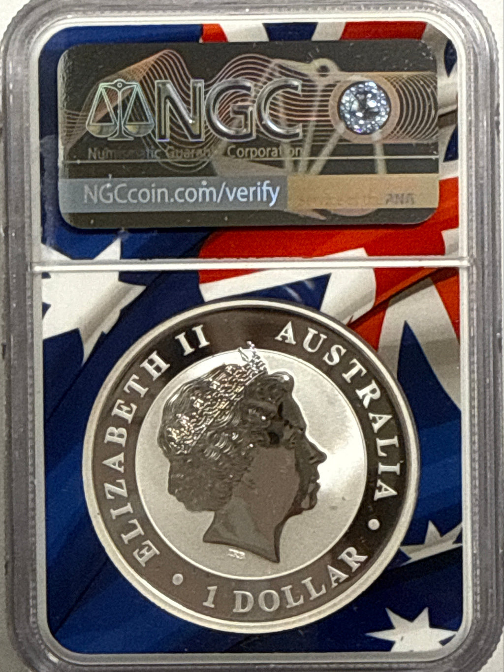 2018P Australia $1 Silver Weedge-Tailed Eagle NGC FR MS70 FL Mercanti Hand Signed