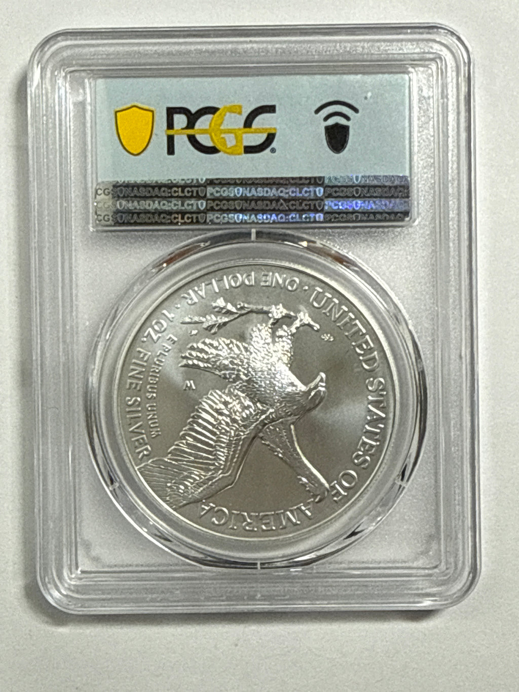 2021`-W Burnished American Silver Eagle Type 2 PCGS SP70 FDOI