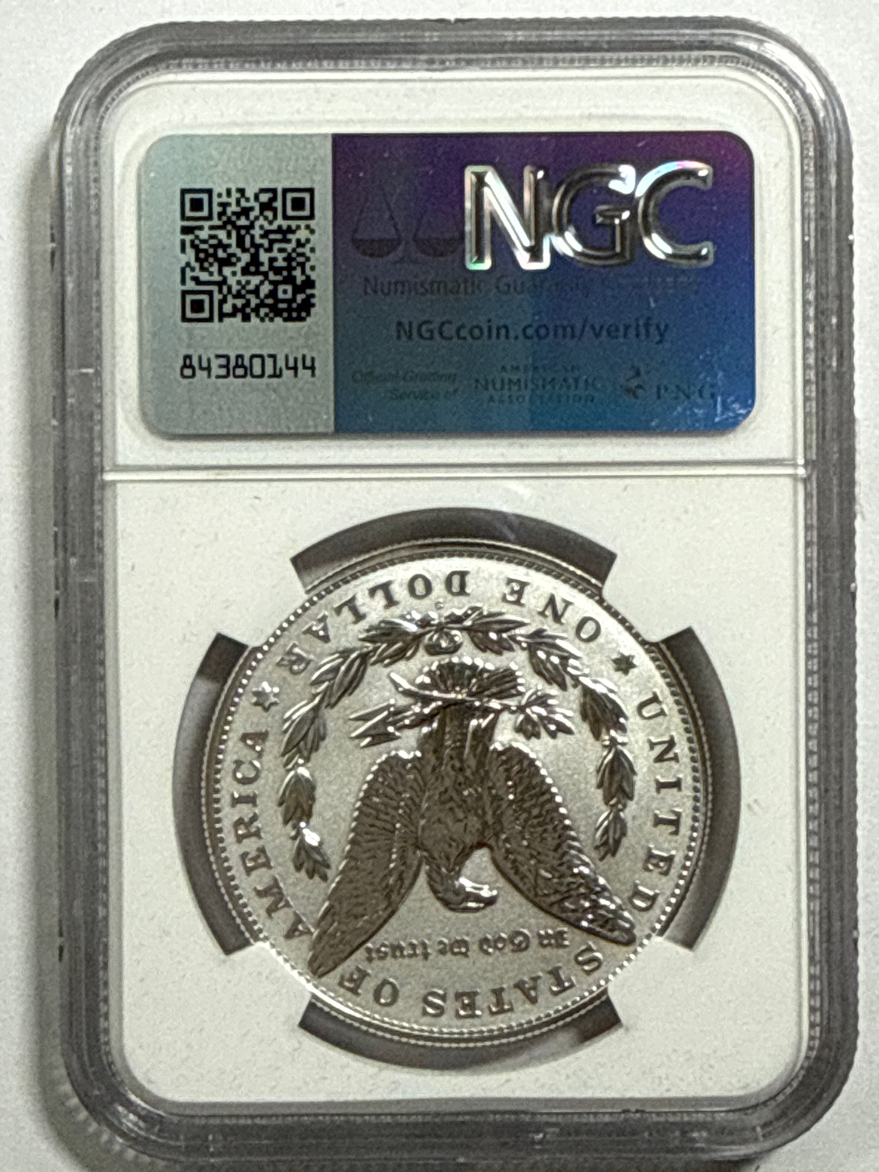 2023-S Morgan/Peace Silver Dollar 4 Piece Set NGC MS70/PF70UCAM Mercanti Hand Signed