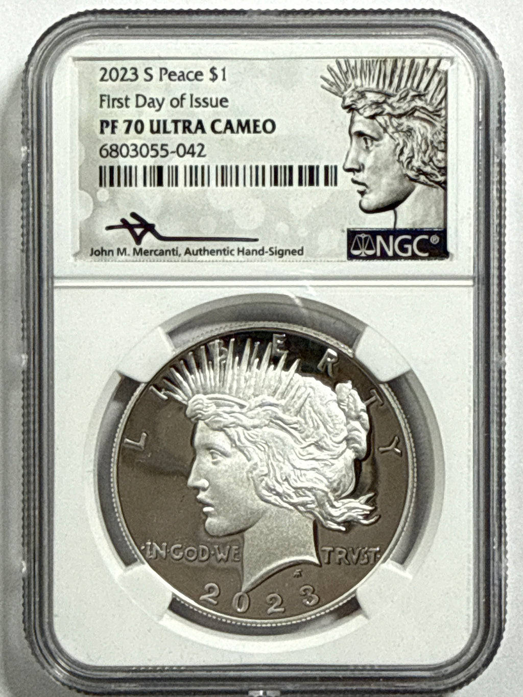 2023-P/S Morgan Silver Eagle 4-Coin Box Set NGC FDOI MS70/PF UCAM Mercanti