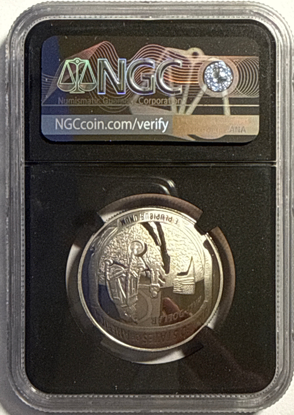 Vintage Vault: 2019 Apollo 11 Silver D/S/P 50C/$1 FDI MS70/PF70 UCAM NGC: Gold W $5 FDI MS70/PF70 UCAM NGC Charlie Duke Hand-Signed