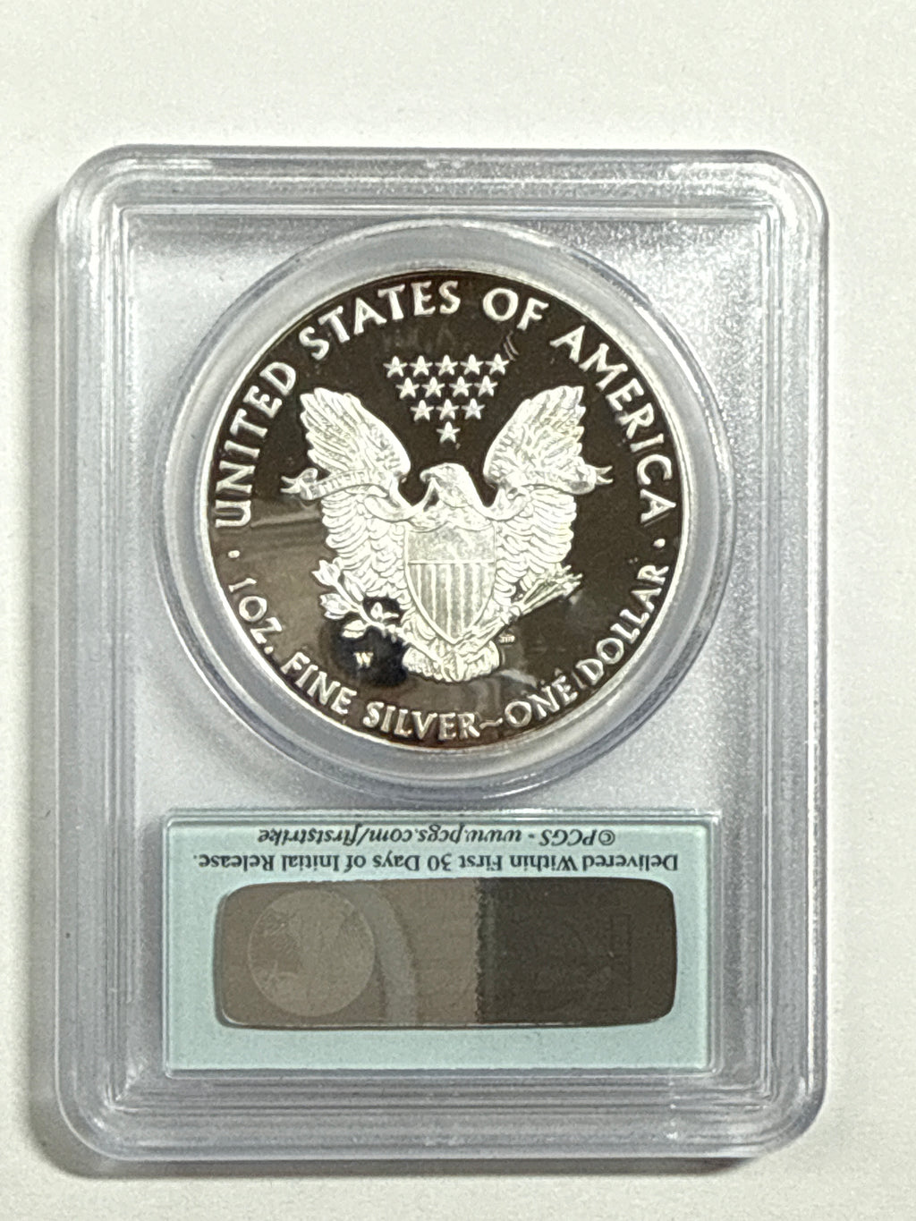 2011  Silver Eagle PCGS First Strike 5- piece set 25th Anniversary with Display Box