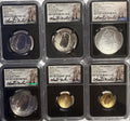 Vintage Vault: 2019 Apollo 11 Silver D/S/P 50C/$1 FDI MS70/PF70 UCAM NGC: Gold W $5 FDI MS70/PF70 UCAM NGC Charlie Duke Hand-Signed