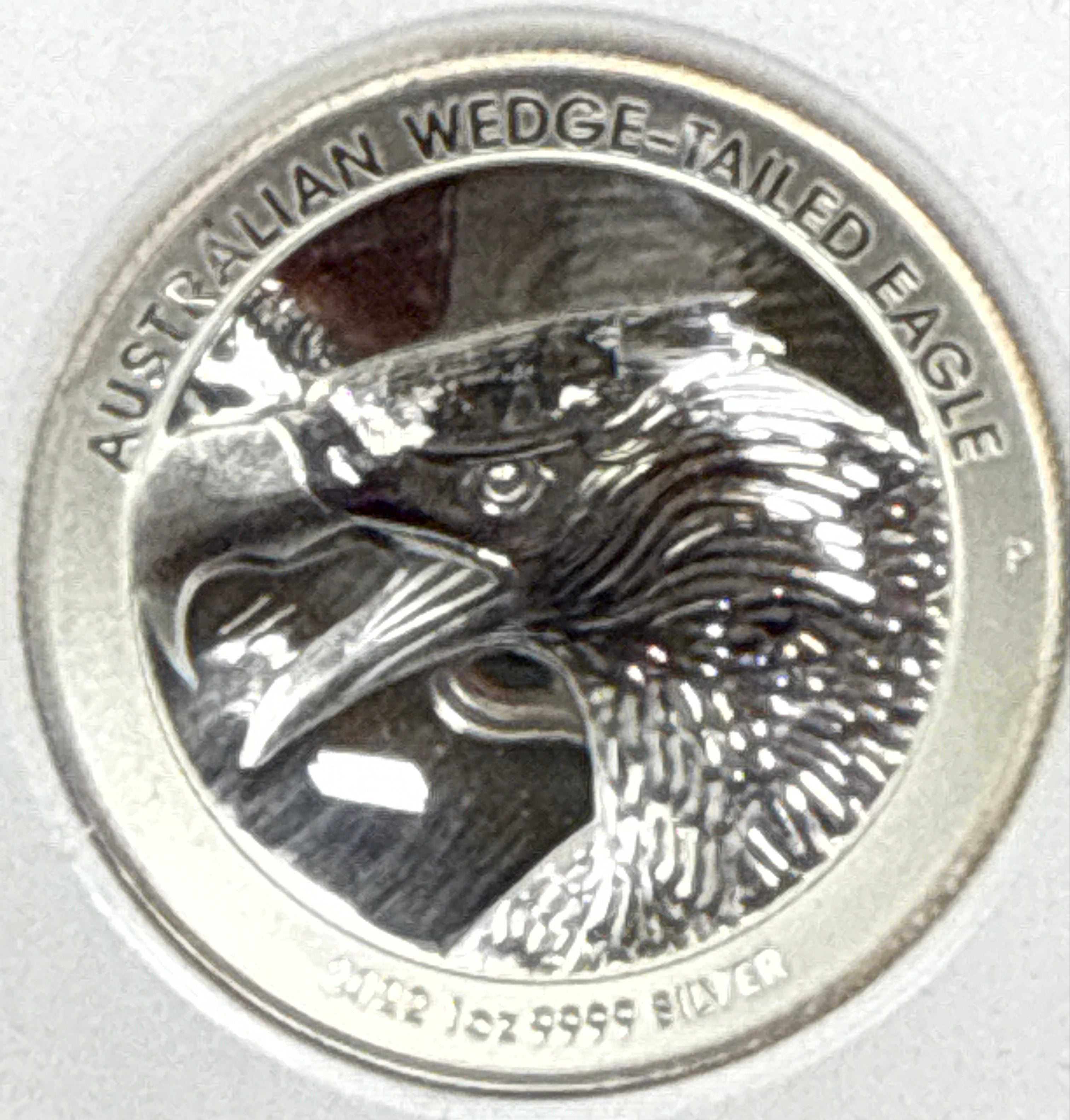2022P Australia $1 .999 Silver Wedge-Tailed Eagle NGC Ultra High Relief FDI PF70 UCAM Mercanti