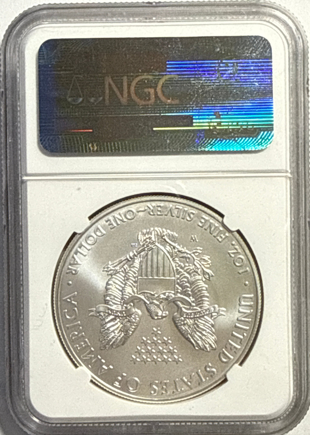 2011-W American Silver Eagle $1 NGC 25th Anniversary MS70