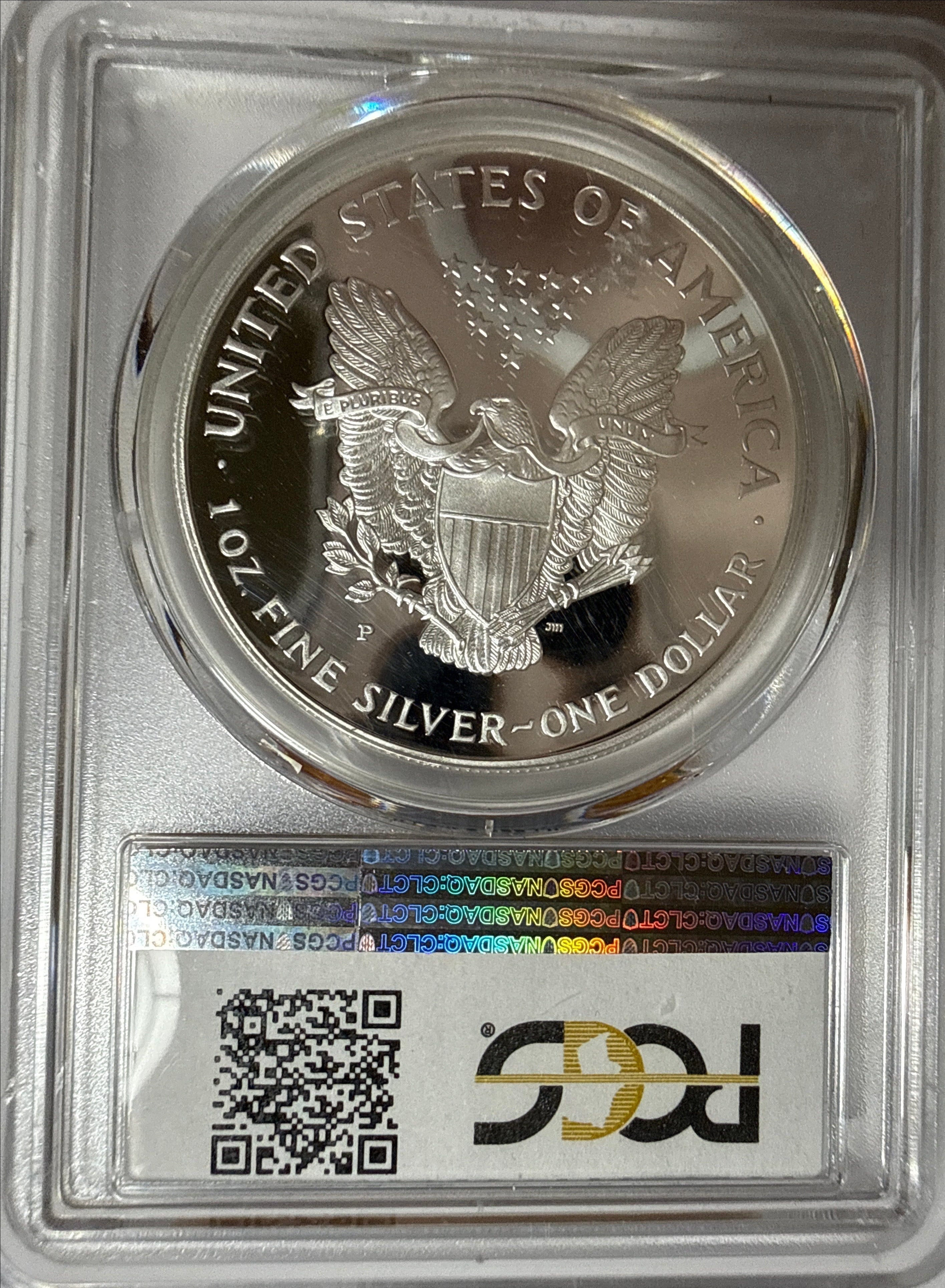 1986-S American Silver Eagle PR70 DCAM PCGS | Silver and Gold
