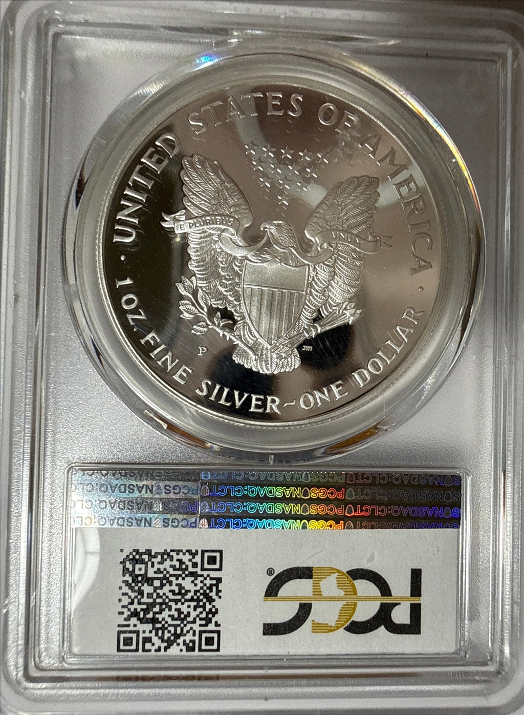 1987-S American Silver Eagle PR70 DCAM PCGS