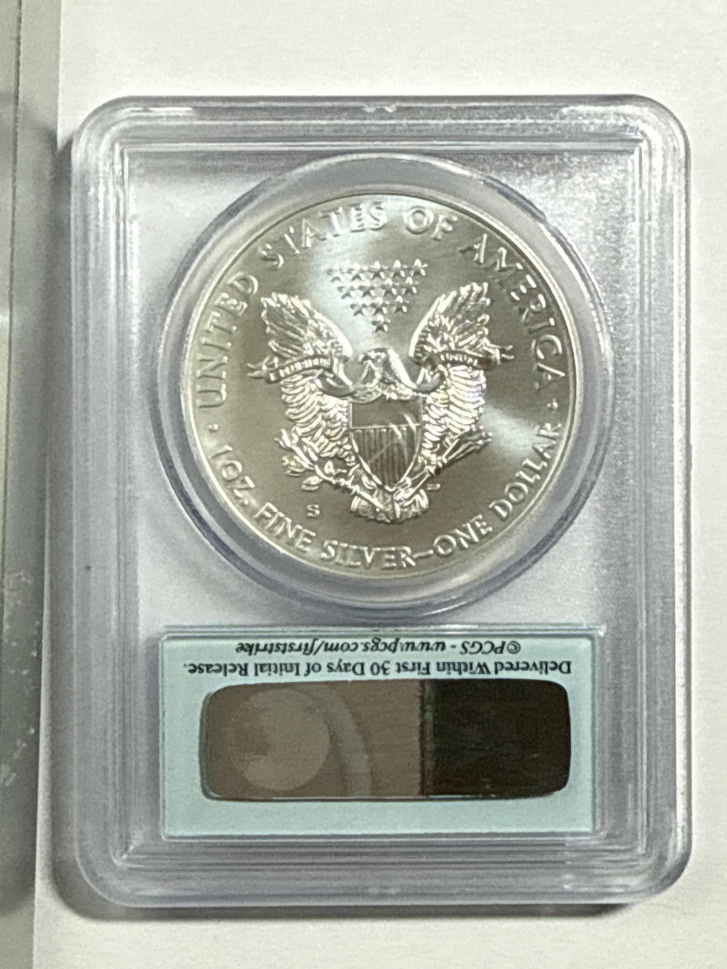 2011  Silver Eagle PCGS First Strike 5- piece set 25th Anniversary with Display Box
