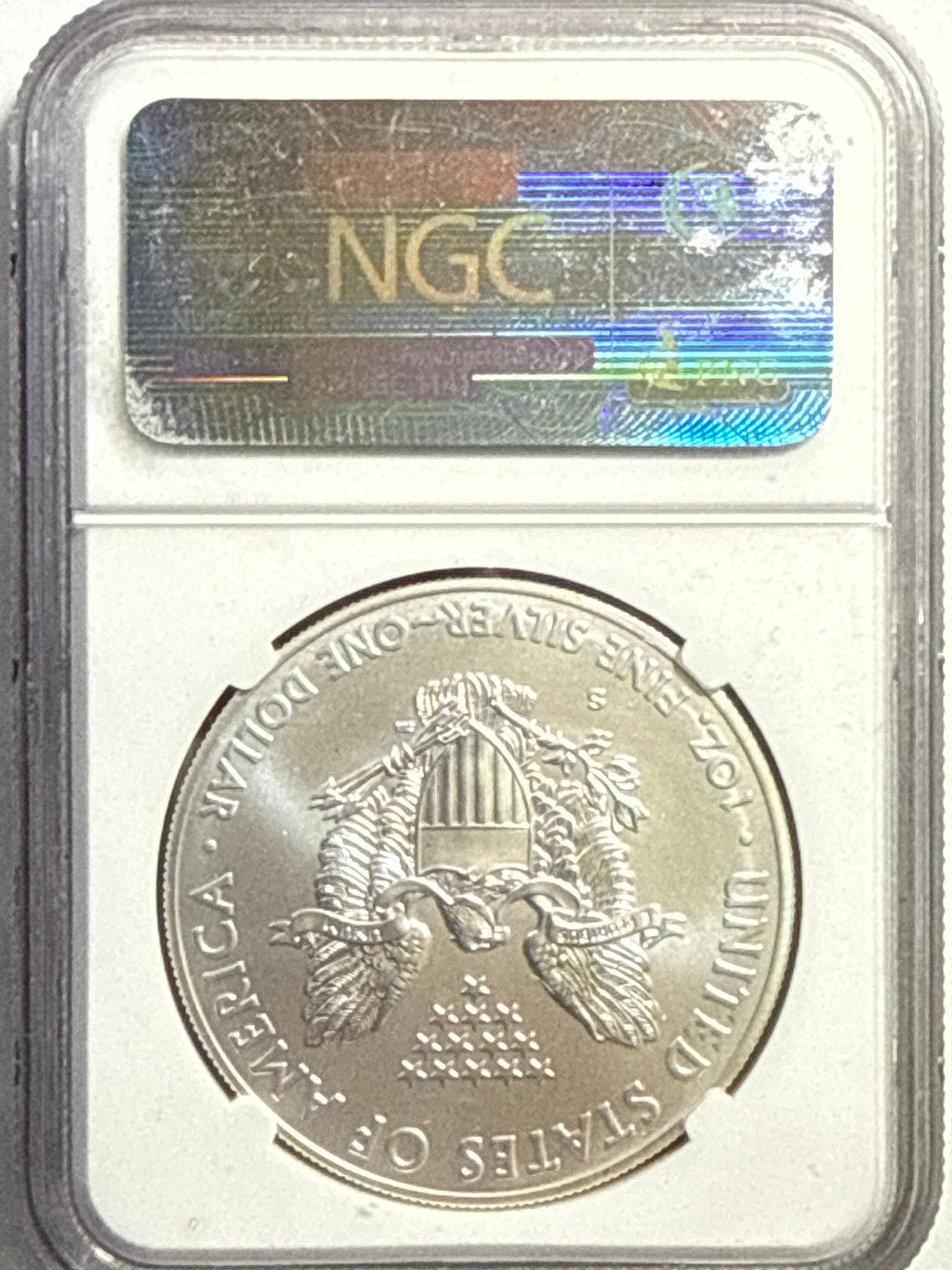 2011-S American Silver Eagle $1 NGC ER 25th Anniversary Set MS70