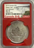 2019 Canada $5 Silver Maple Leaf - Incluse NGC FR MS70