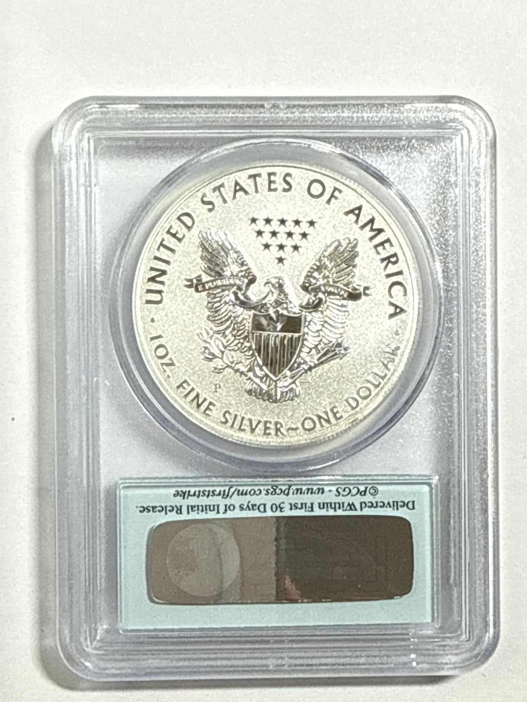 2011  Silver Eagle PCGS First Strike 5- piece set 25th Anniversary with Display Box