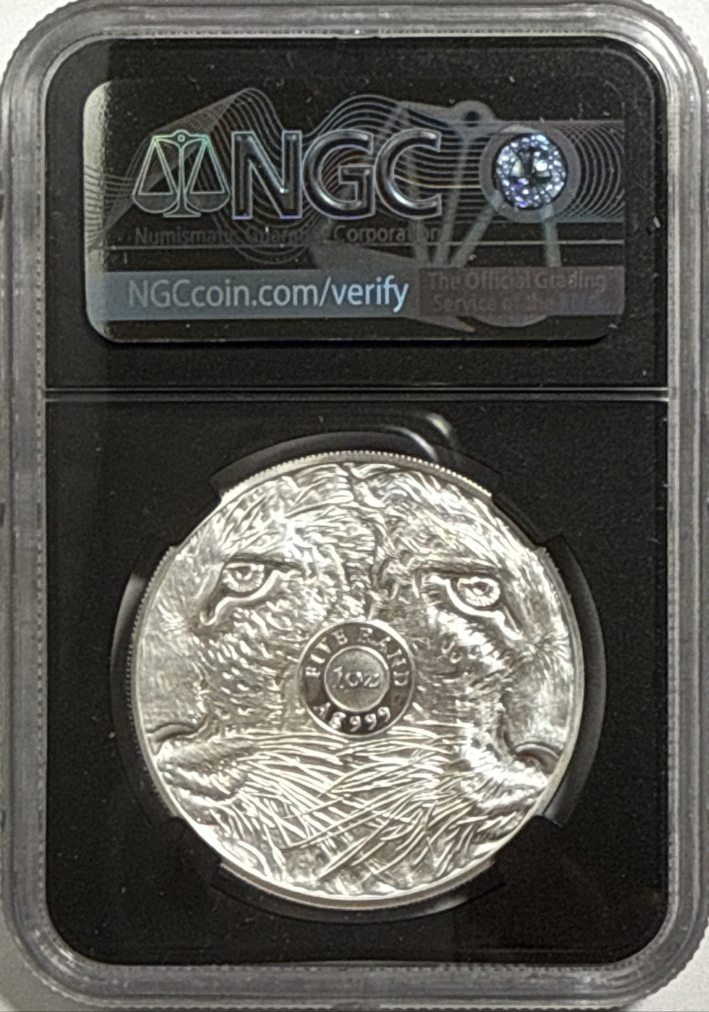2019/2020/2021/ South Africa NGC FDI PF70 UCAM S5R Big 5 Elephant/Lion/Rhino/Spotted Leopard/Buffalo Tumi Tsehio signed