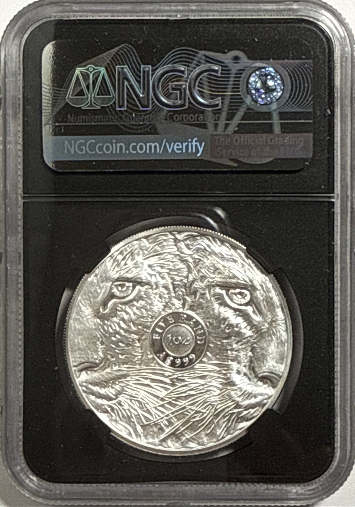 2019/2020/2021/ South Africa NGC FDI PF70 UCAM S5R Big 5 Elephant/Lion/Rhino/Spotted Leopard/Buffalo Tumi Tsehio signed