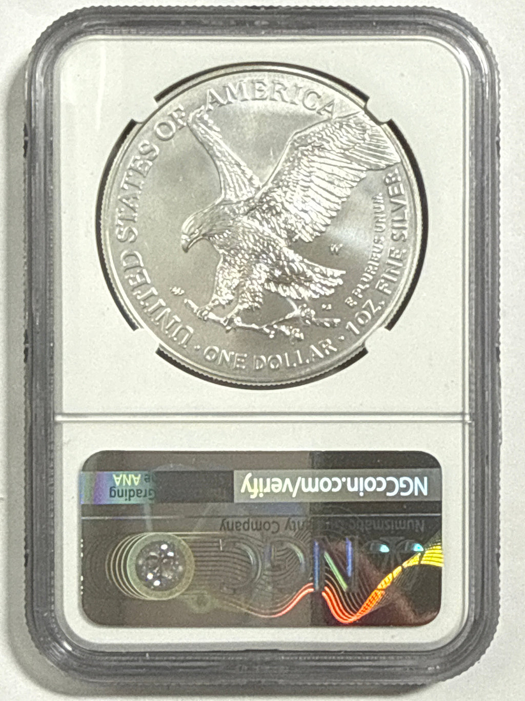 2022-W Burnished American Silver Eagle NGC MS70 FDOI