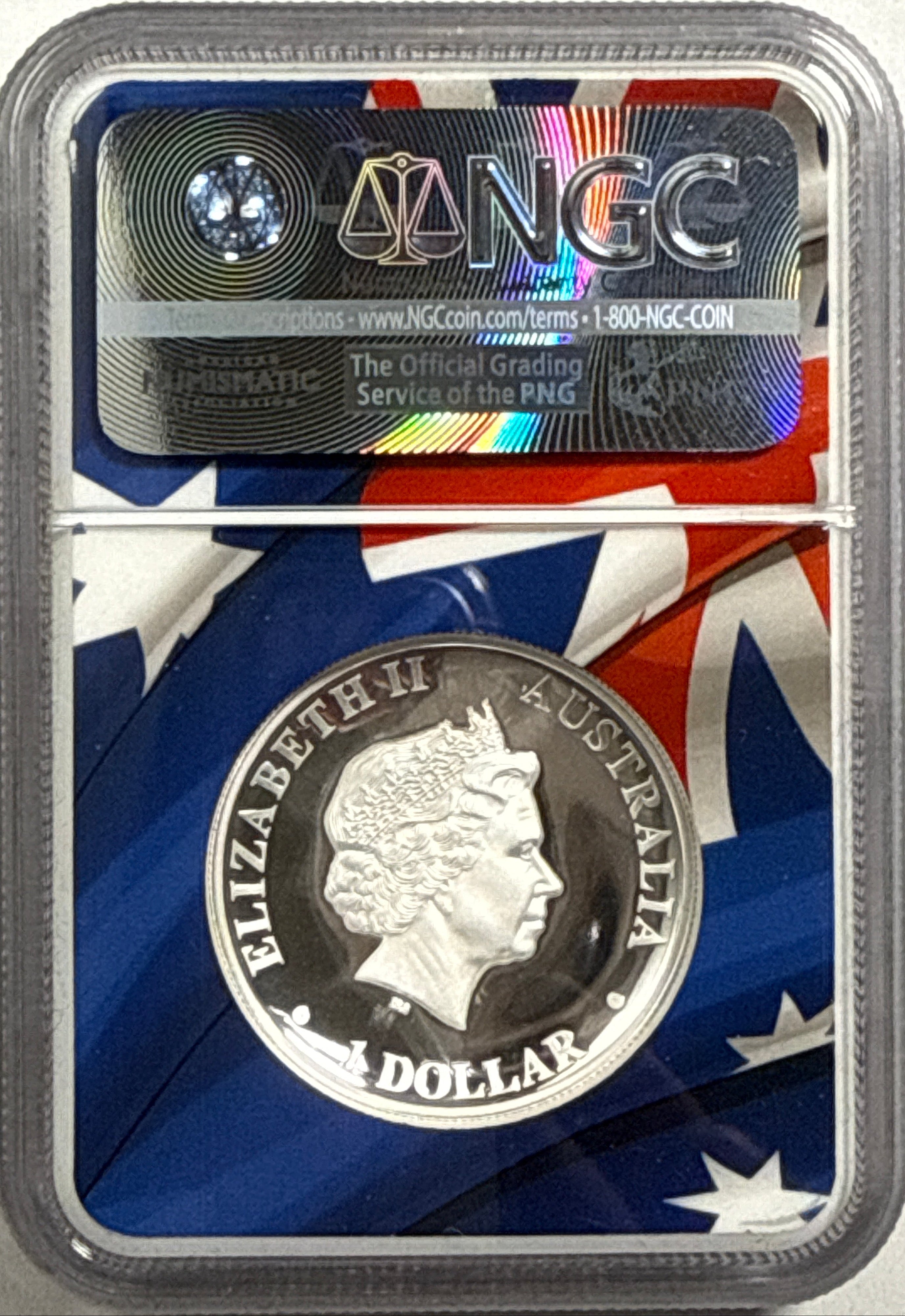2018P Australia $1 .999 Silver Wedge-Tailed Eagle NGC High Relief FR PF70 UCAM Mercanti Box COA