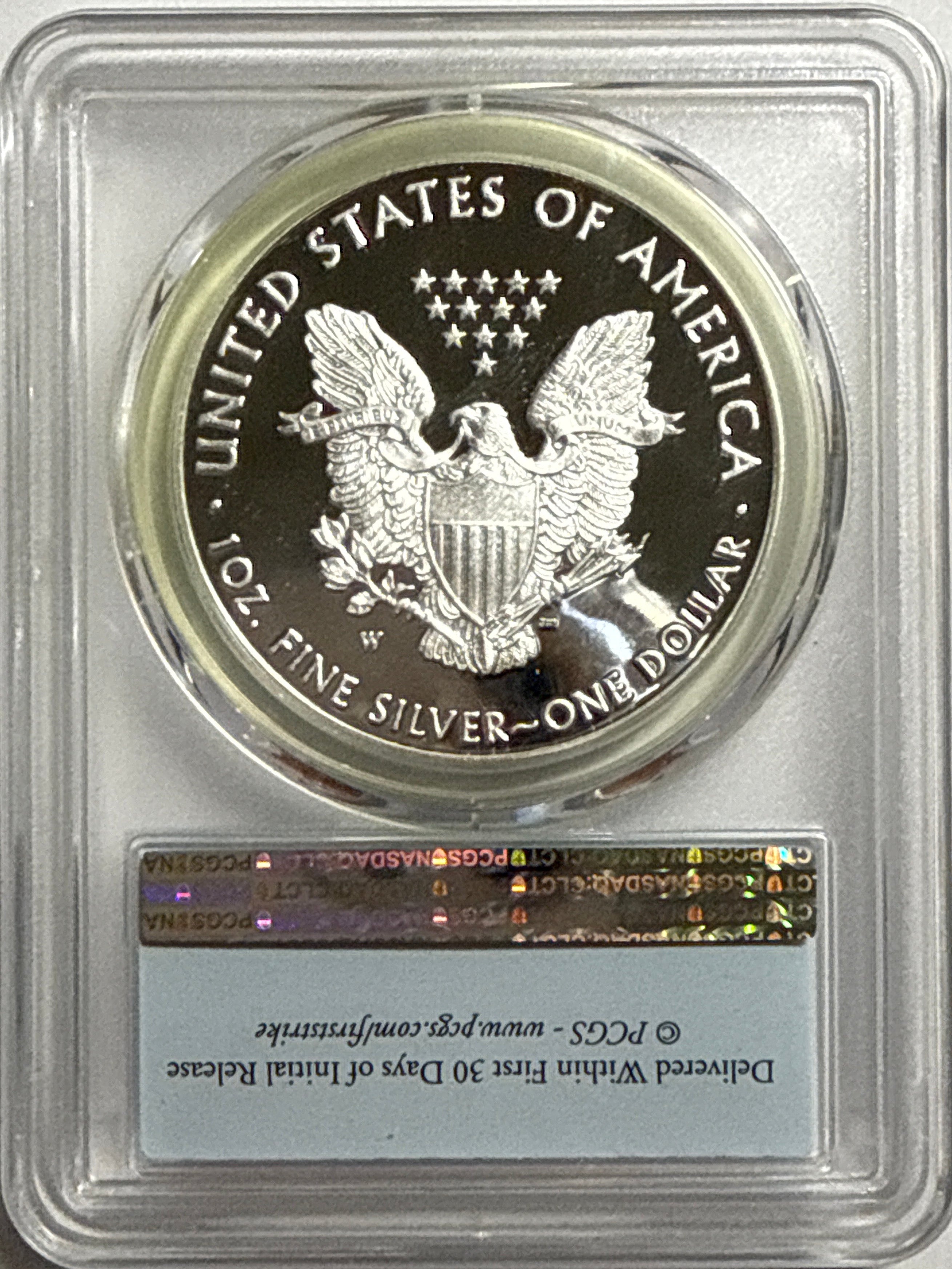 2017-W American Silver Eagle PCGS FS PR70 DCAM