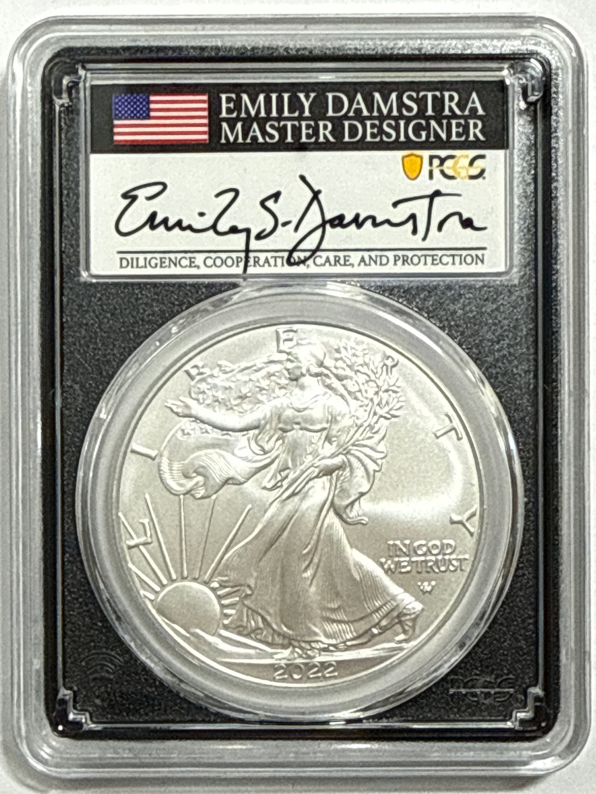 2022-W Burnished American Silver Eagle 5-Coin Box Set NGC MS70 FDOI Mercanti/Gaudioso/Ryder/Jones/Damstra