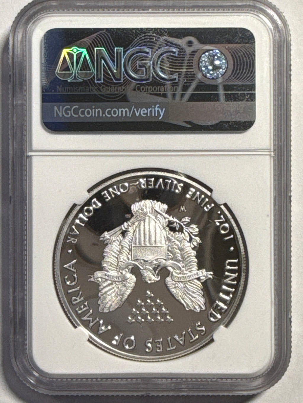 2020-W American Silver Eagle $1 NGC FDI PF70 UCAM Blue Label