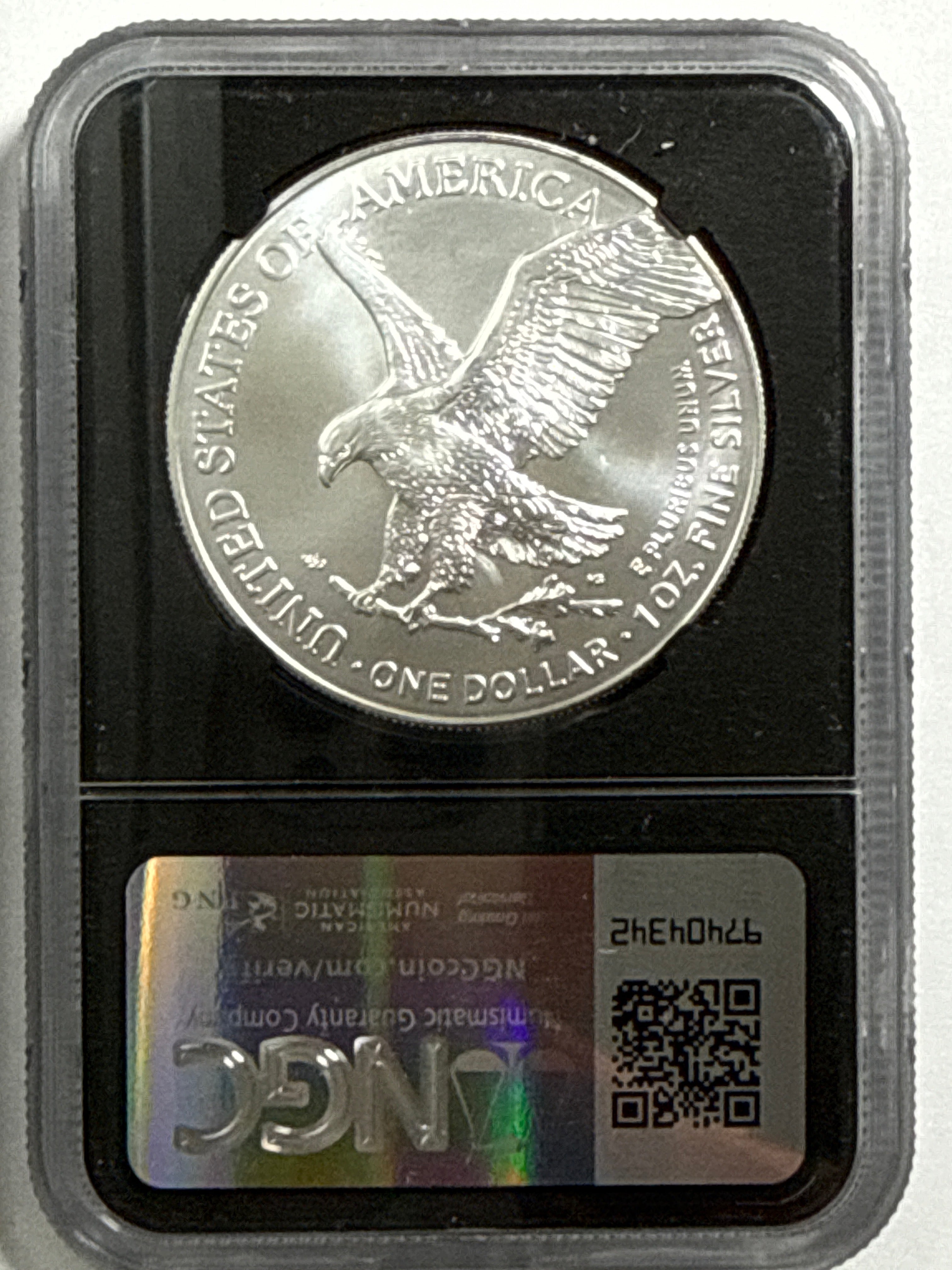 2024 American Silver Eagle 5 Coin Set NGC FDOI MS70 Mercanti/Ryder/Jones/Gaudioso/Damstra