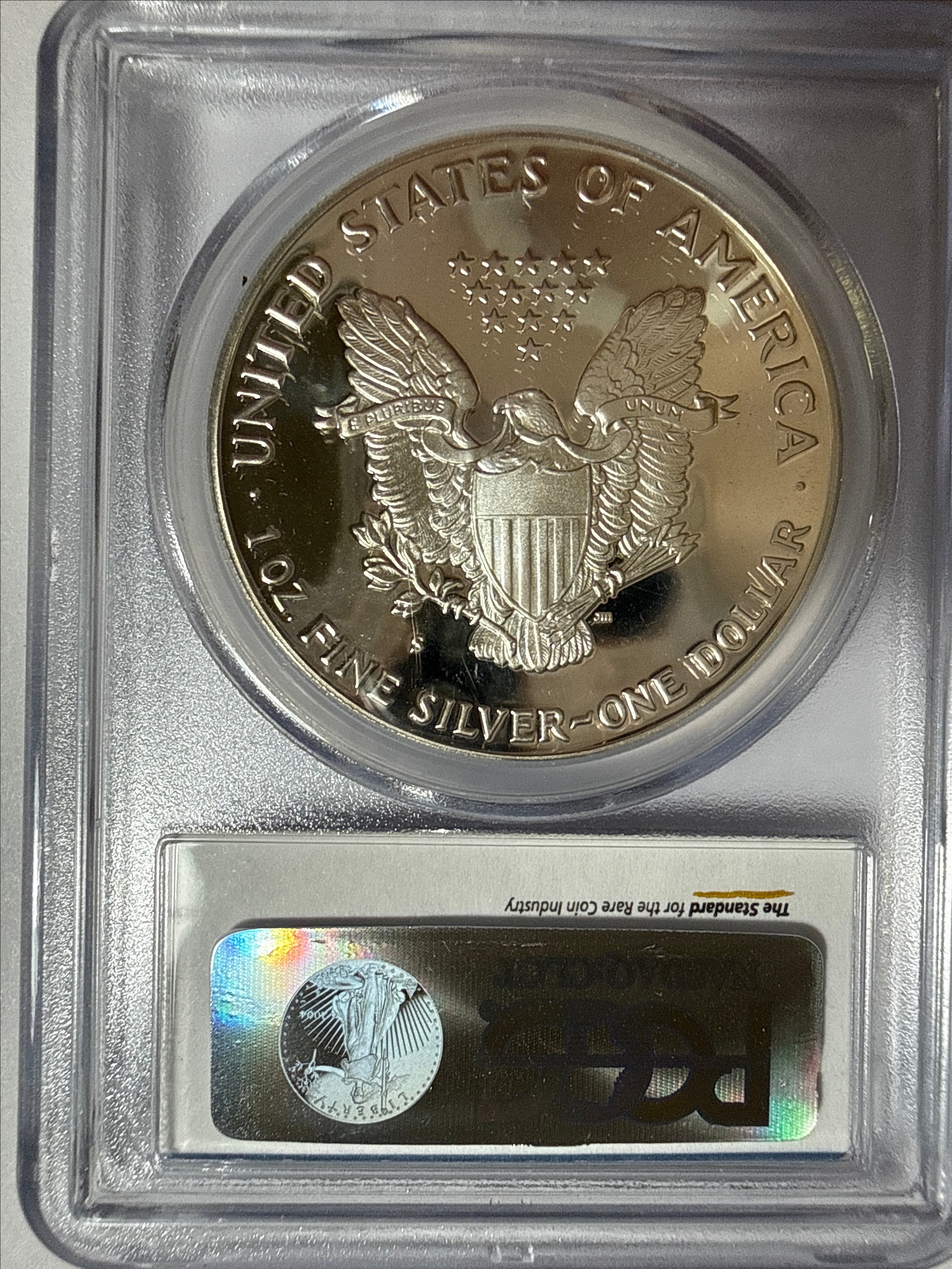 1992-S American Silver Eagle PR70 DCAM PCGS