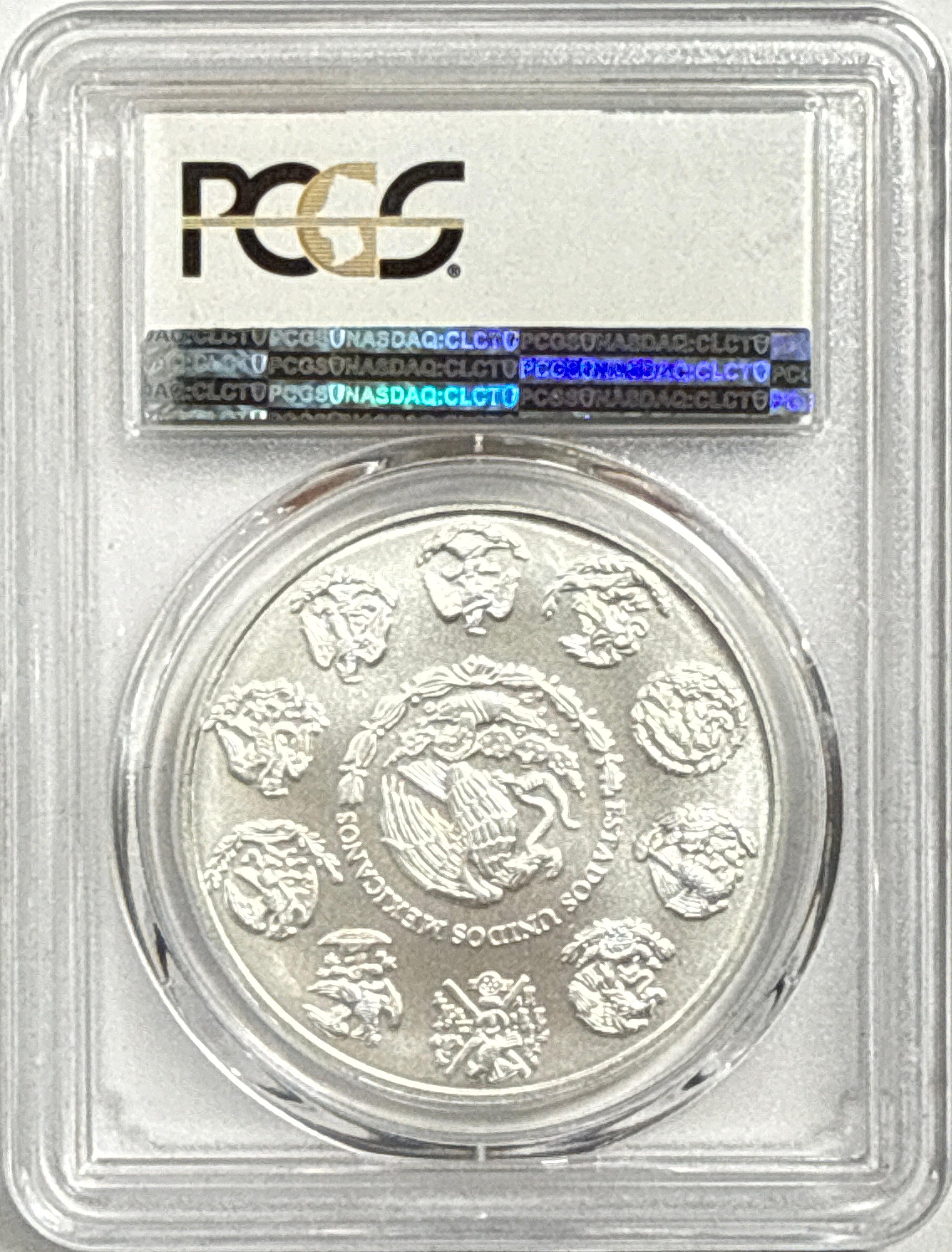 2018-Mo Mexico Silver Libertad 1 Onza PCGS FS MS69
