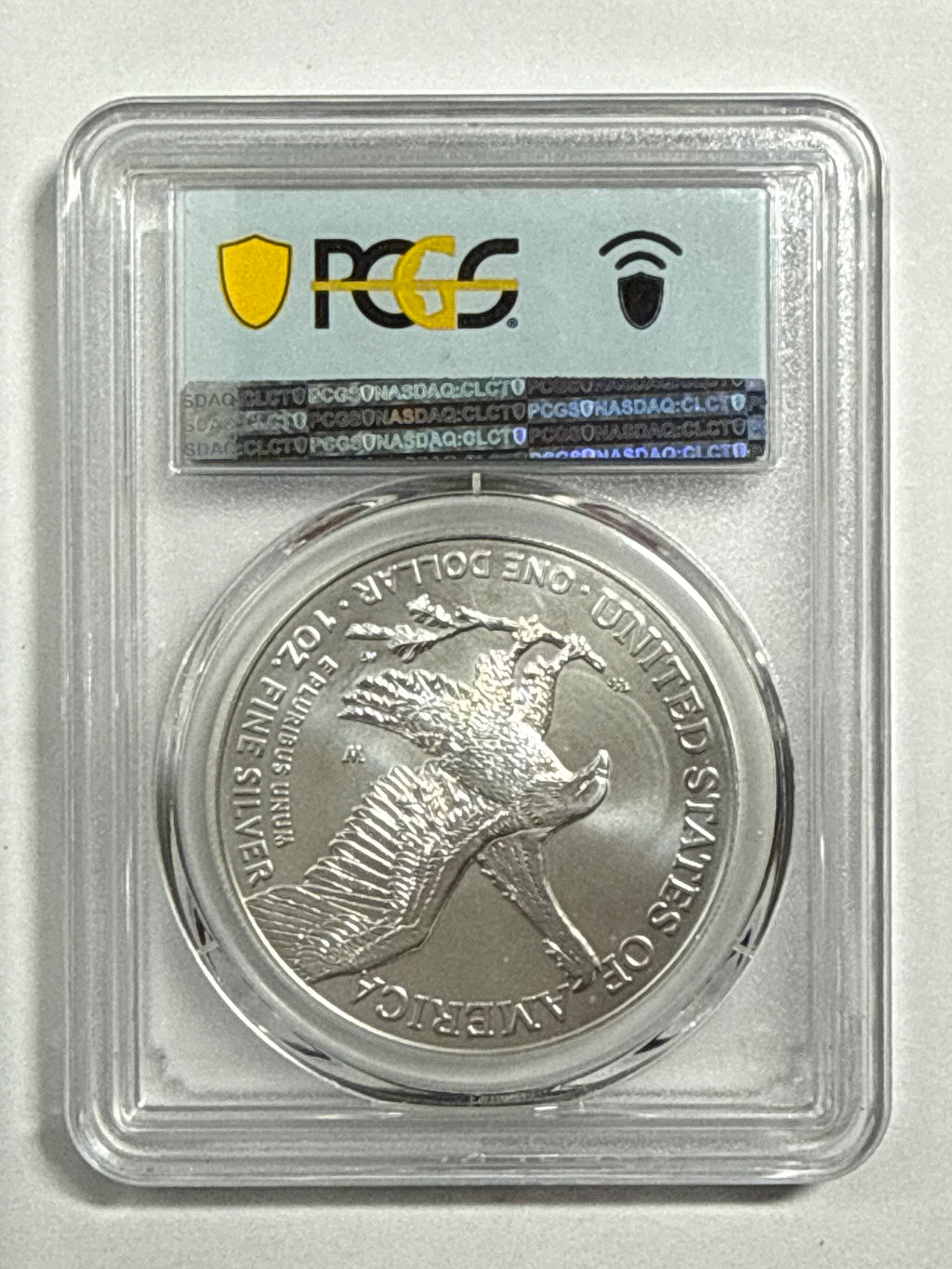 2022-W Burnished American Silver Eagle PCGS SP70 FDOI