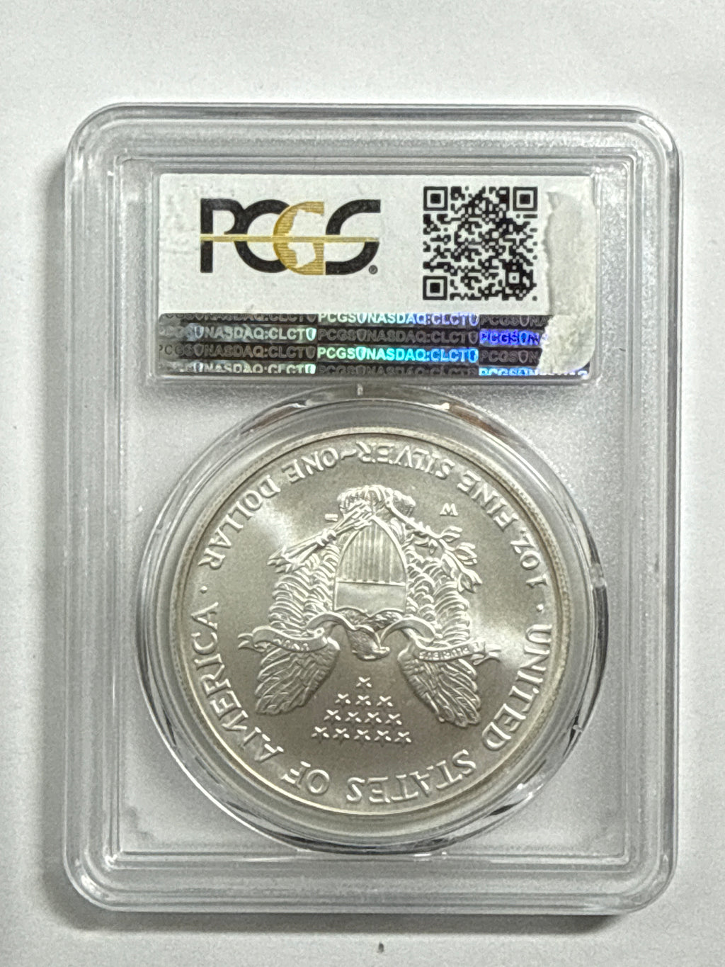 2007-W Burnished American Silver Eagle PCGS SP70 FS