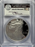 2011-W American Silver Eagle PCGS FS PR70 DCAM  25th Anniversary Set Mercanti Signed