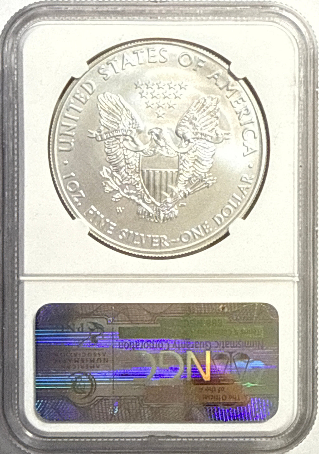 2011-W American Silver Eagle $1 NGC 25th Anniversary MS70