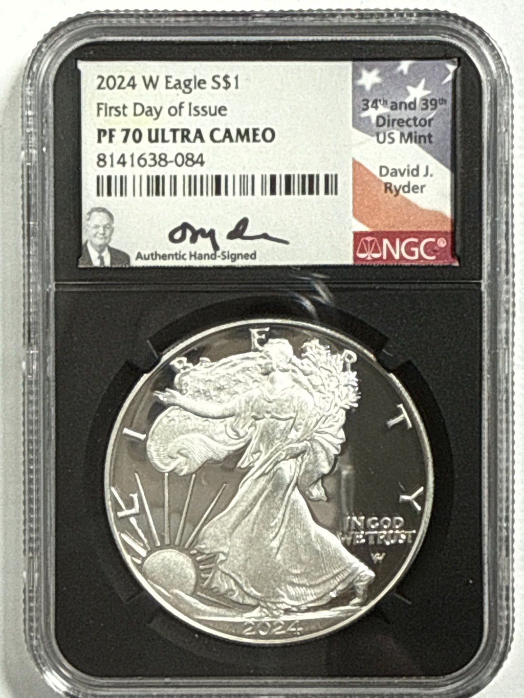 2024-W American Silver Eagle 5 Coin Set NGC FDOI PF70 UCAM/PR70 DCAM Gaudioso/Mercanti/Ryder/Jopnes/Damstra