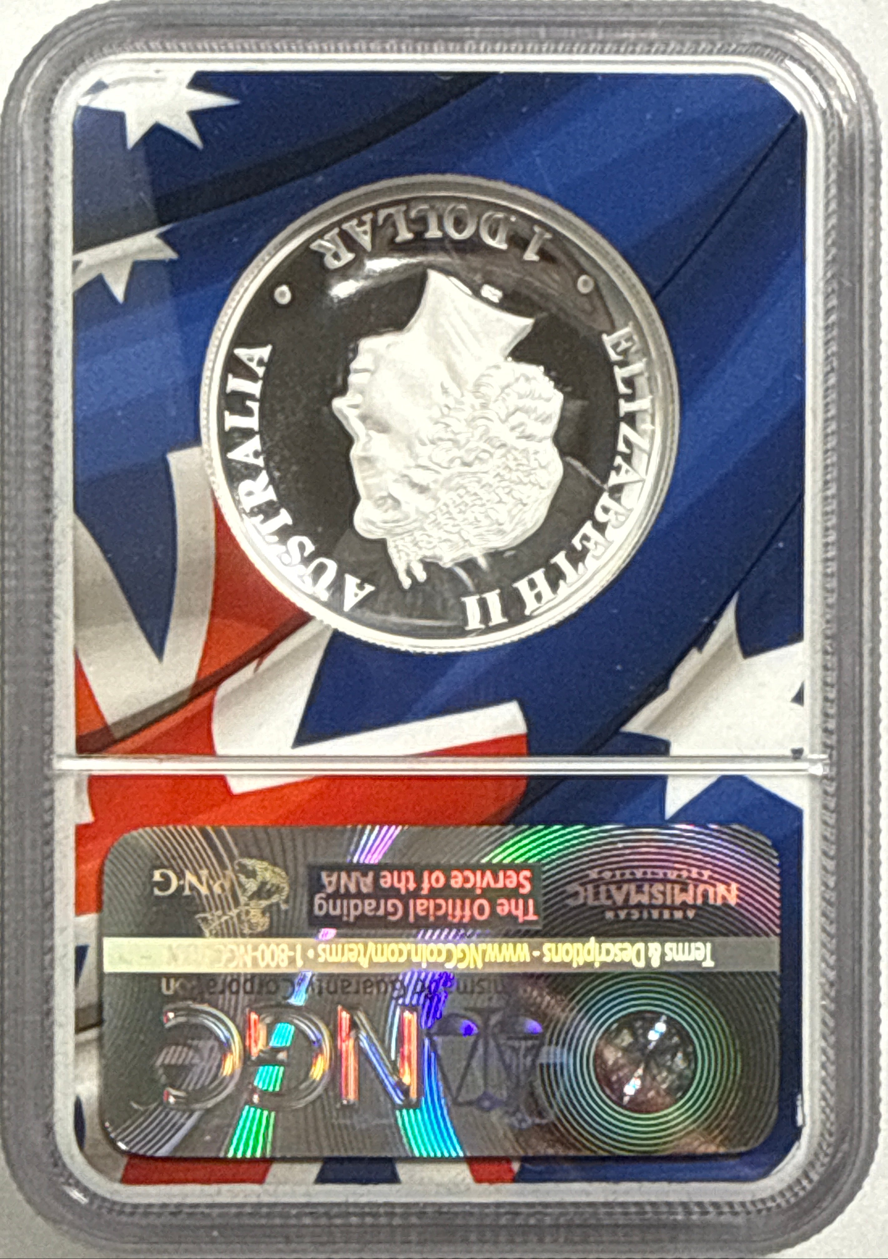 2018P Australia $1 .999 Silver Wedge-Tailed Eagle NGC High Relief FR PF70 UCAM Mercanti Box COA