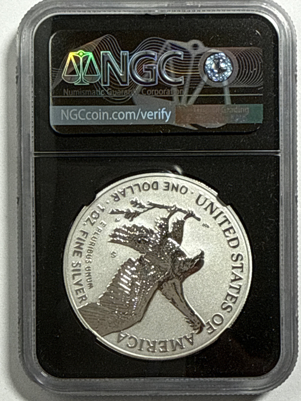 2021-W American Silver Eagle T-1/T-2 2-Coin Box Set Silver Design Set NGC First Release Reverse PF70 FL Mercanti/Gaudioso