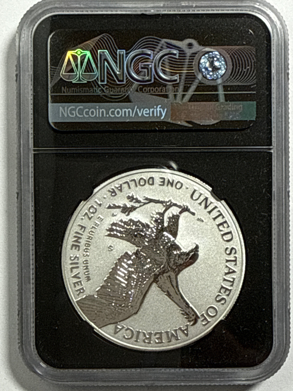 2021-W American Silver Eagle T-1/T-2 2-Coin Box Set Silver Design Set NGC First Release Reverse PF70 FL Mercanti/Gaudioso