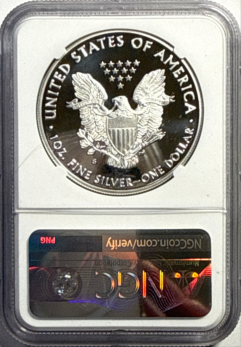 2020-S American Silver Eagle $1 NGC FDI PF70 UCAM Mercanti Hand-Signed.