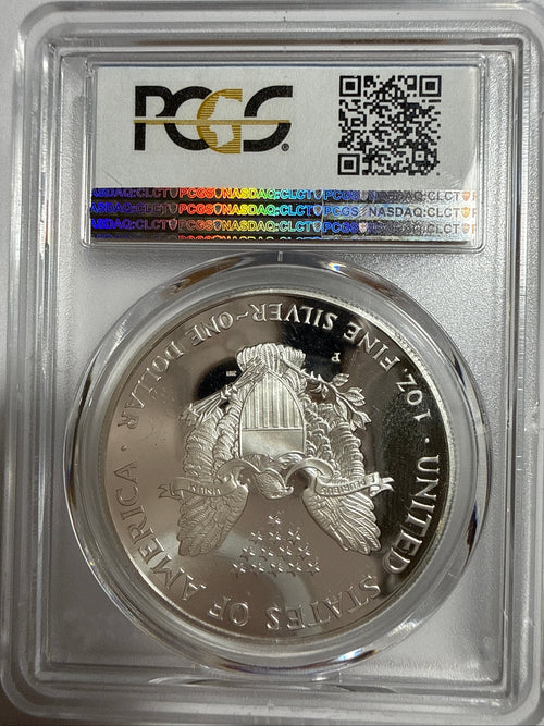1986-S American Silver Eagle PCGS PR70 DCAM