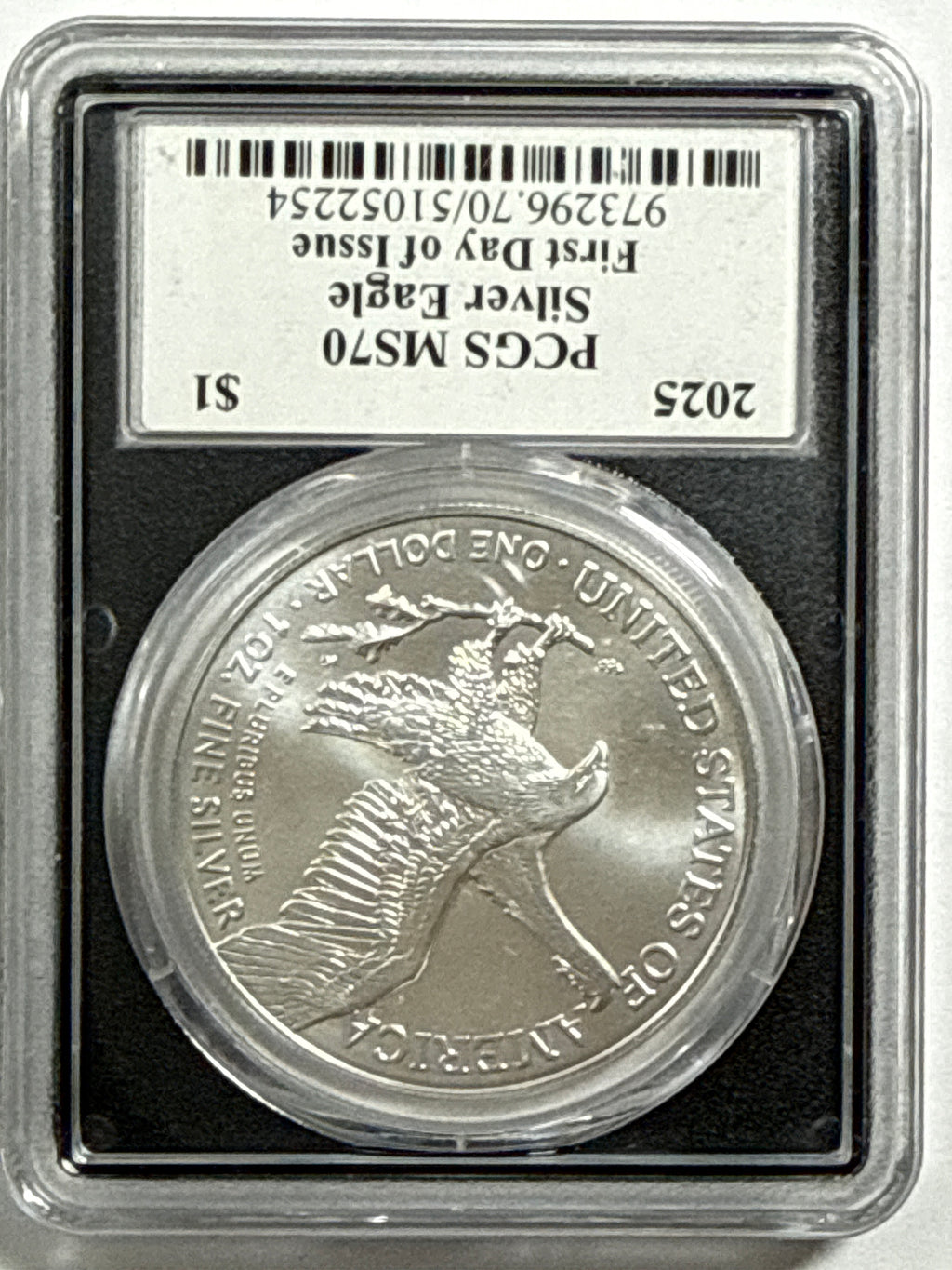 2025 American Silver Eagle 5-Coin Box Set NGC/PCGS FDOI MS70 NMercanti/Gaudioso/Ryder/Frost/Damstra