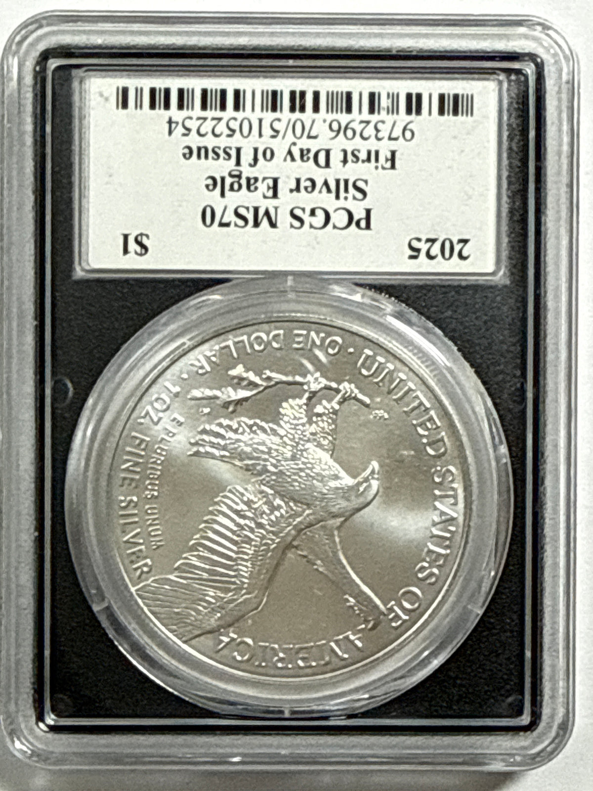 2025 American Silver Eagle 5-Coin Box Set NGC/PCGS FDOI MS70 NMercanti/Gaudioso/Ryder/Frost/Damstra
