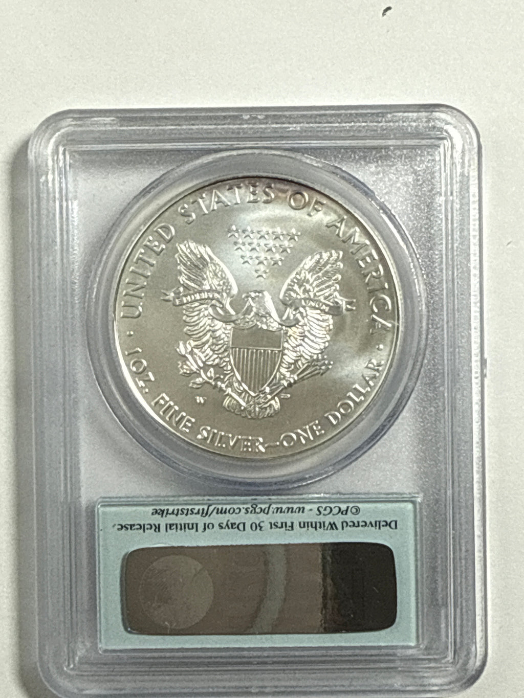 2011  Silver Eagle PCGS First Strike 5- piece set 25th Anniversary with Display Box