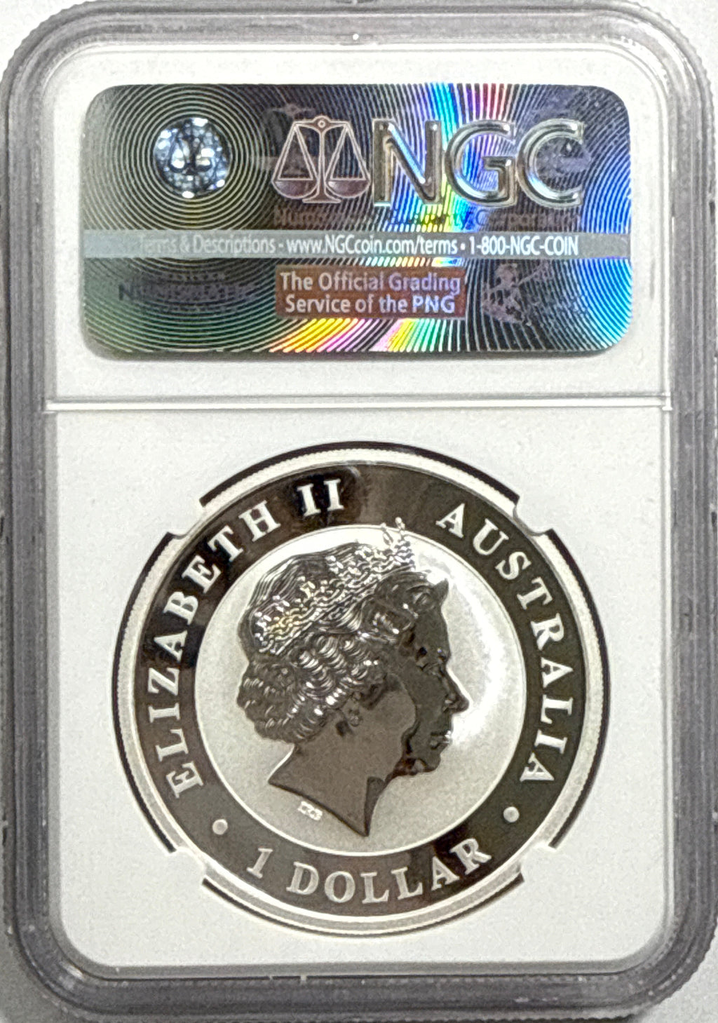 2017P Australia $1 Silver Wedge-Tailed Eagle NGC FDI MS70
