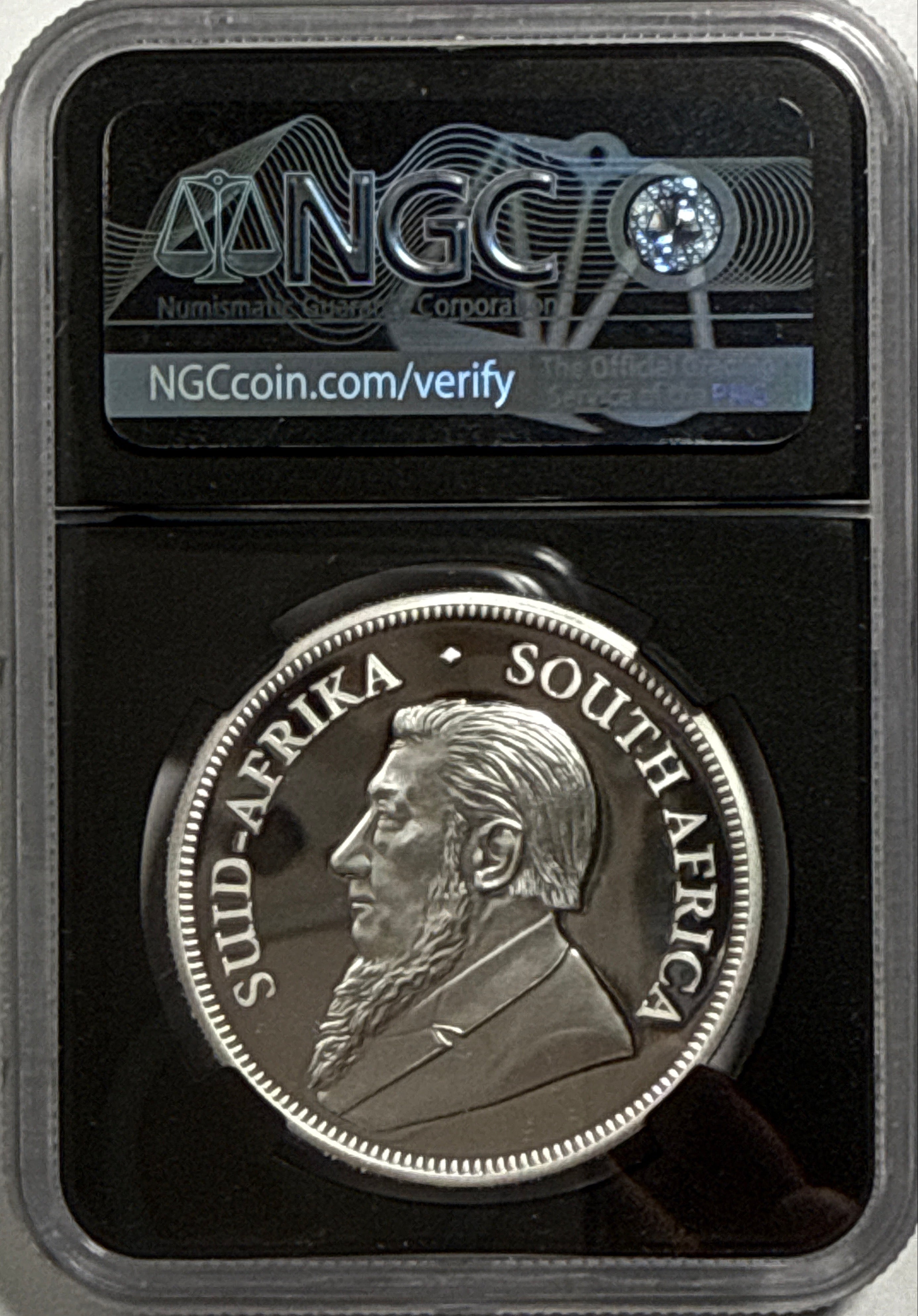 2021 South Africa S 1KR Krugerand Elephant Privy NGC FDI  PF70 UCAM