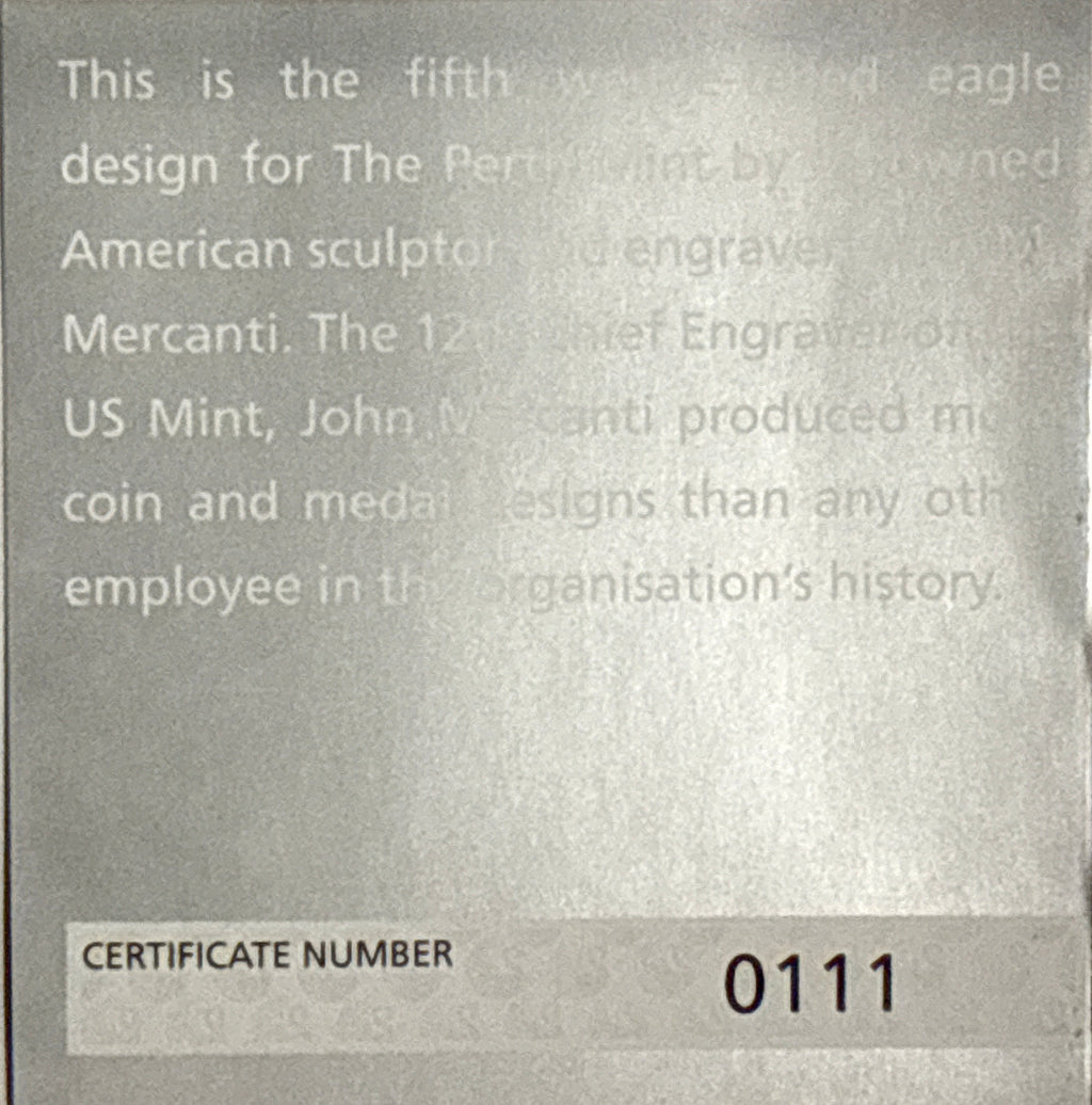 2020P Australia 5 oz $8 Silver Wedge-Tailed Eagle-Incluse NGC High Relief-Incluse PF70 UCAM  Mercanti