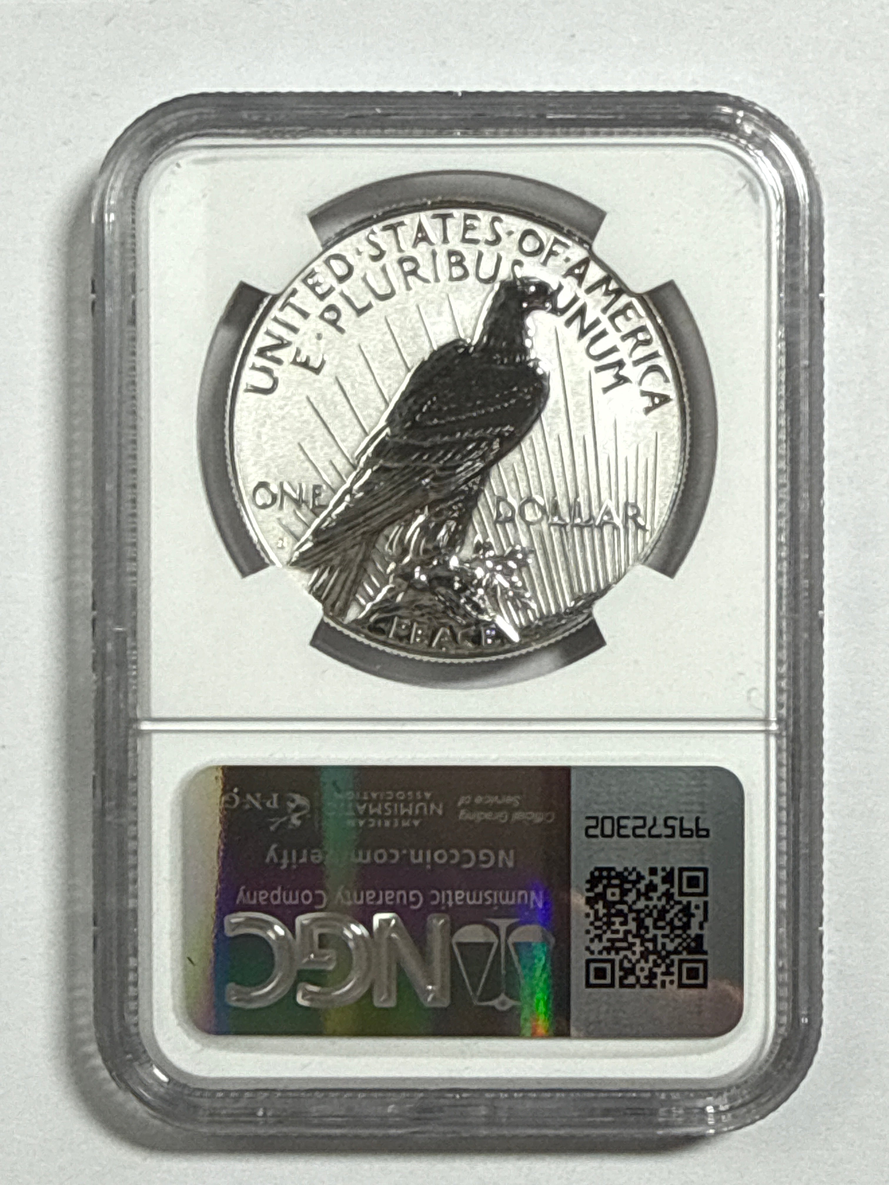 2023-S Morgan/Peace Silver Dollar 4 piece Official US Mint Set NGC FDOI Two-Coin Reverse PF Set Reverse PF70 Mercanti/Ryder Hand Signed with Displaty Box