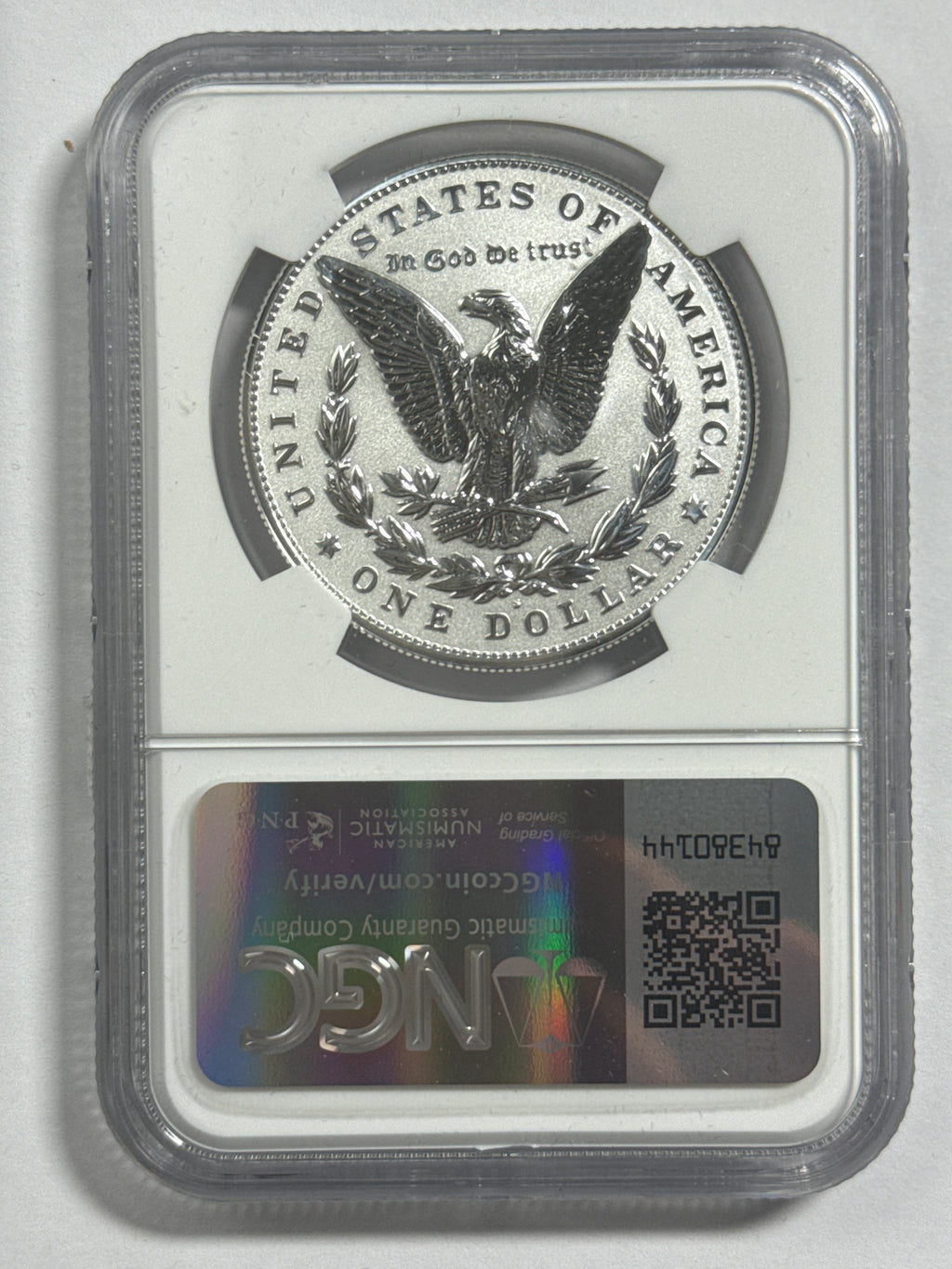 2023-S Morgan/Peace Silver Dollar 4 piece Official US Mint Set NGC FDOI Two-Coin Reverse PF Set Reverse PF70 Mercanti/Ryder Hand Signed with Displaty Box