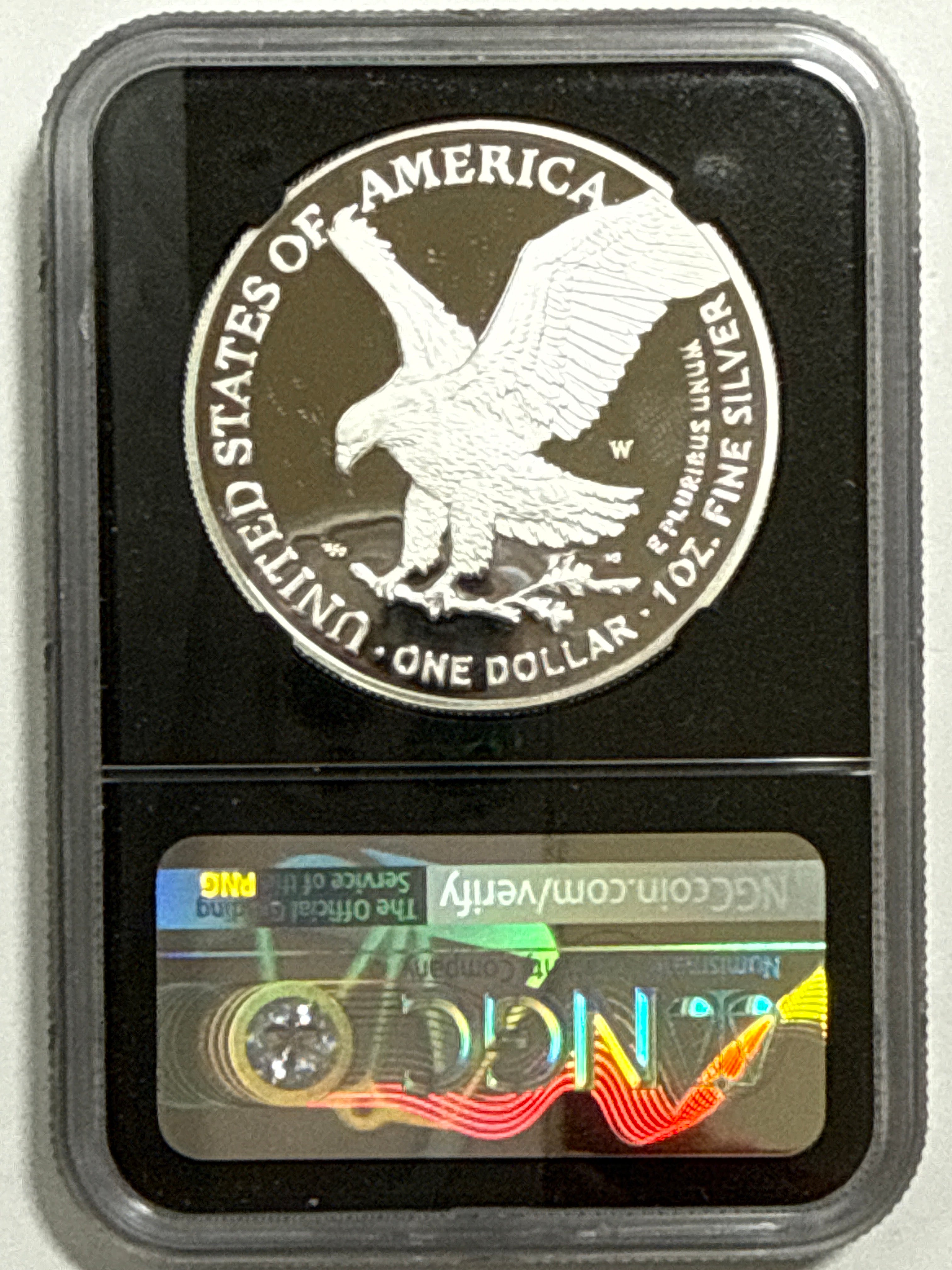 2023-W American Silver Eagle 5-Coin Box Set NGC/PCGS FDOI PF70 UCAM/PR70 DCAM Mercant/Gaudioso/Jones/Ryder/Damstra