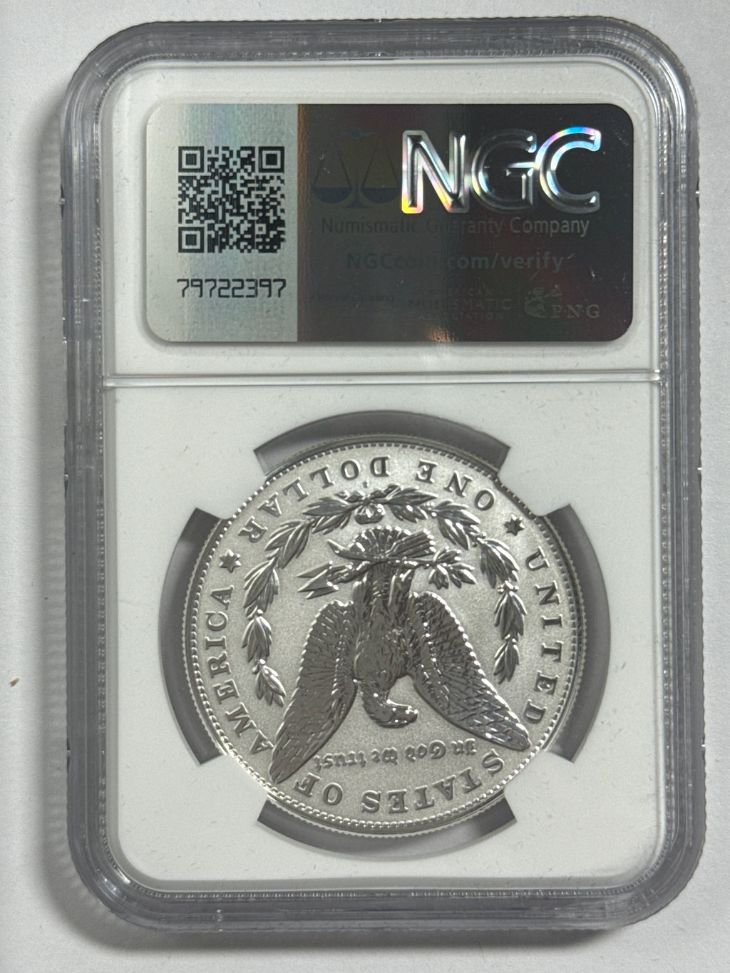 2023-S Morgan/Peace Silver Dollar 4 piece Official US Mint Set NGC FDOI Two-Coin Reverse PF Set Reverse PF70 Mercanti/Ryder Hand Signed with Displaty Box