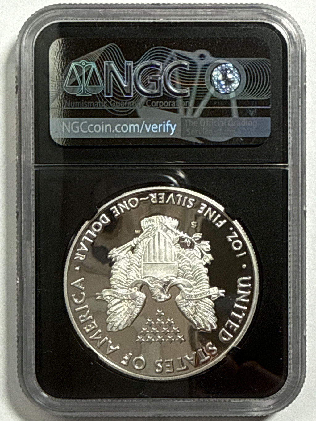 2019-S Ameican Silver Eagle 3 Piece Set NGC PF70 UCAM First Day - Denver/Philadelphia/Washington John Mercanti Hand Signed