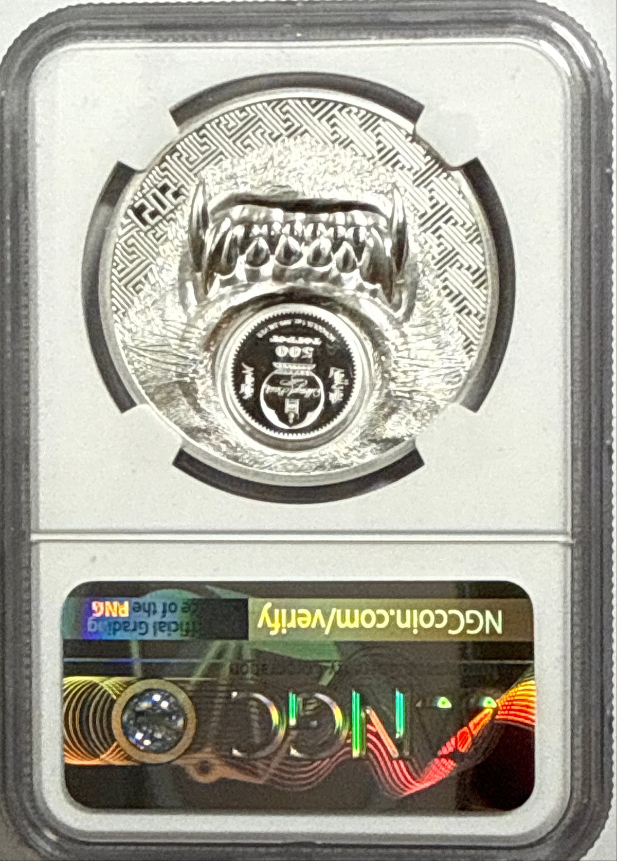 2021 Mongolia Silver Mystic Wolf 500T/1000T/2000T NGC 3-Coin Box Set Ultra High Relief FDI PF70 UCAM