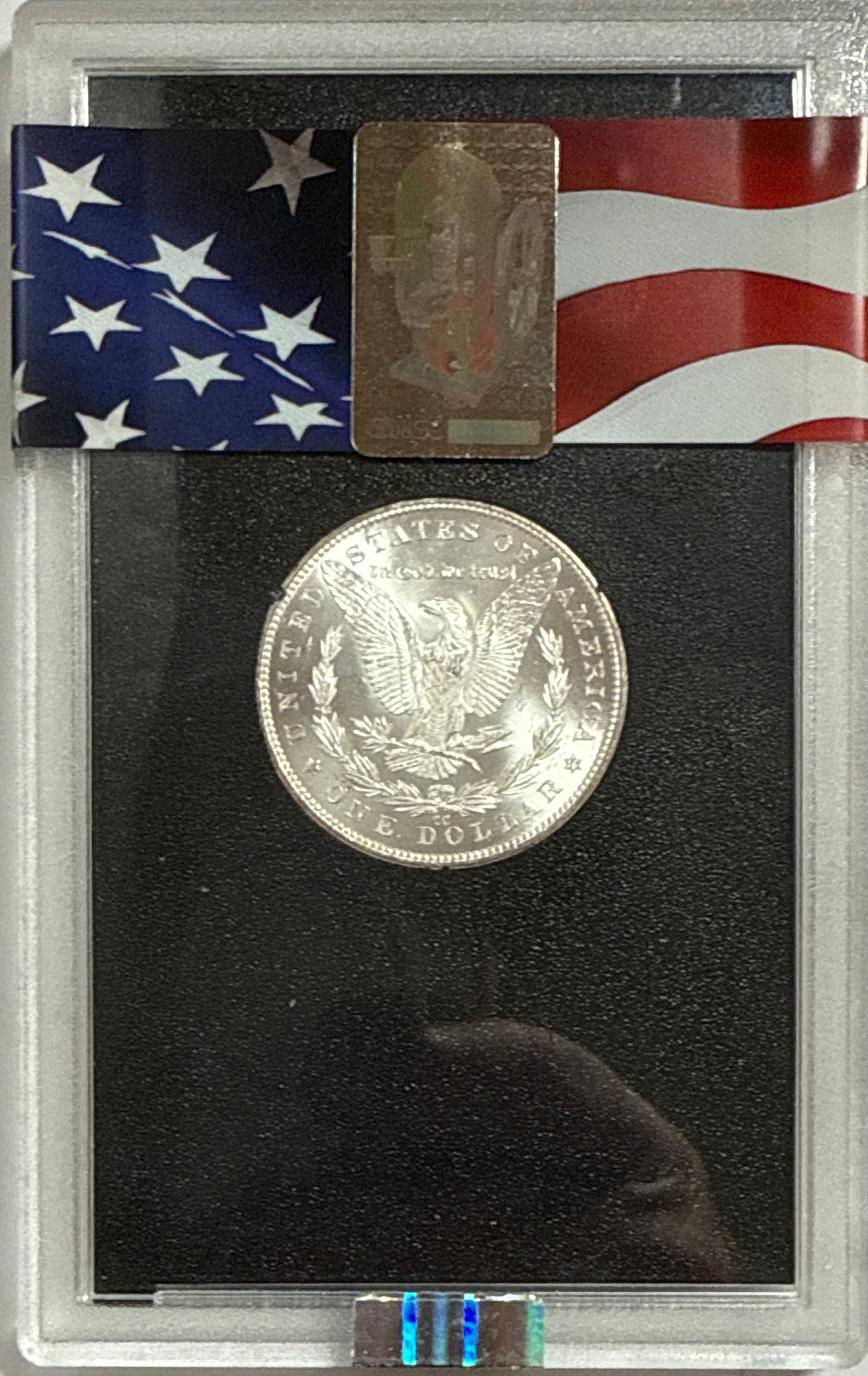 1882-CC Morgan Silver Dollar NGC MS65 GSA Hoard Edmund Moy Signed